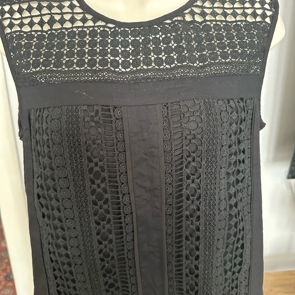 J.CREW Elegant Black Lace Dress size TXS